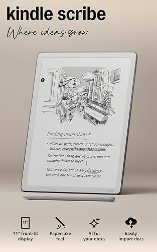 Amazon　Kindle Scribe Notebook 32GB New Kindle Scribe: Write in Books & Notes | 10.2