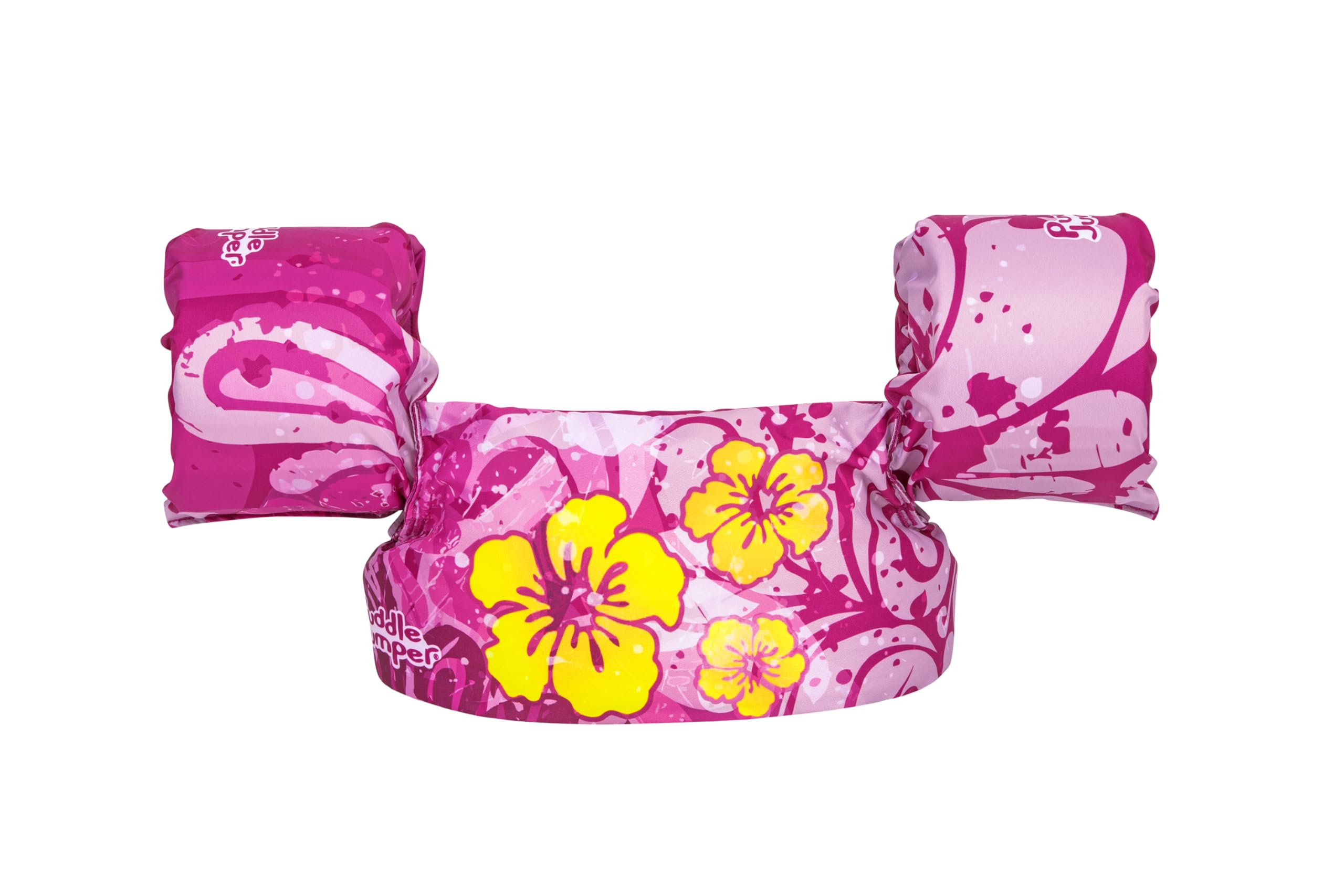 Bestway 90144 Giubbino da nuoto per bambini Puddle Jumper Deluxe rosa con braccioli, 2-6 anni