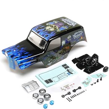 Losi Body Set Painted Son Uva Digger LMT LOS240017 Car/Truck Bodies wings & Decals