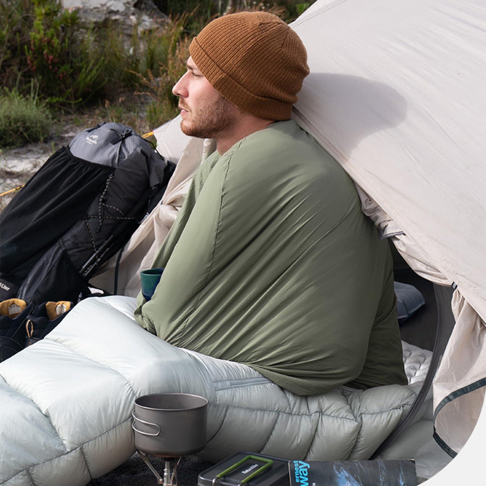 Sacco nanna leggero fodera ad asciugatura rapida fogli da viaggio adulti sacchi a pelo per hotel zaino campeggio ostelli per campeggio