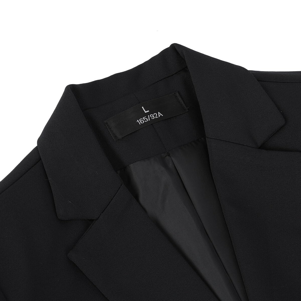 YYNUDA Tuta da donna con risvolto a due monopetto, slim elegante, sciancrata