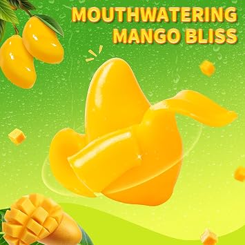 Amos Peelerz Gummy Mango 6oz Bag