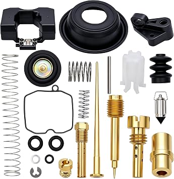 27421-99C Carburetor Rebuild Carb Repair Kit Compatible with Harley Davidson Dyna Sportster 40mm XL883 XLH1200, Keihin HD CV40, 883 Roadster XL, HD Super Glide FXR, HD Softail Deluxe FLSTN | Compatible with Harley Davidson Dyna Sportster 40mm XL883 XLH1200, Keihin HD CV40, 883 Roadster XL, HD Super Glide FXR