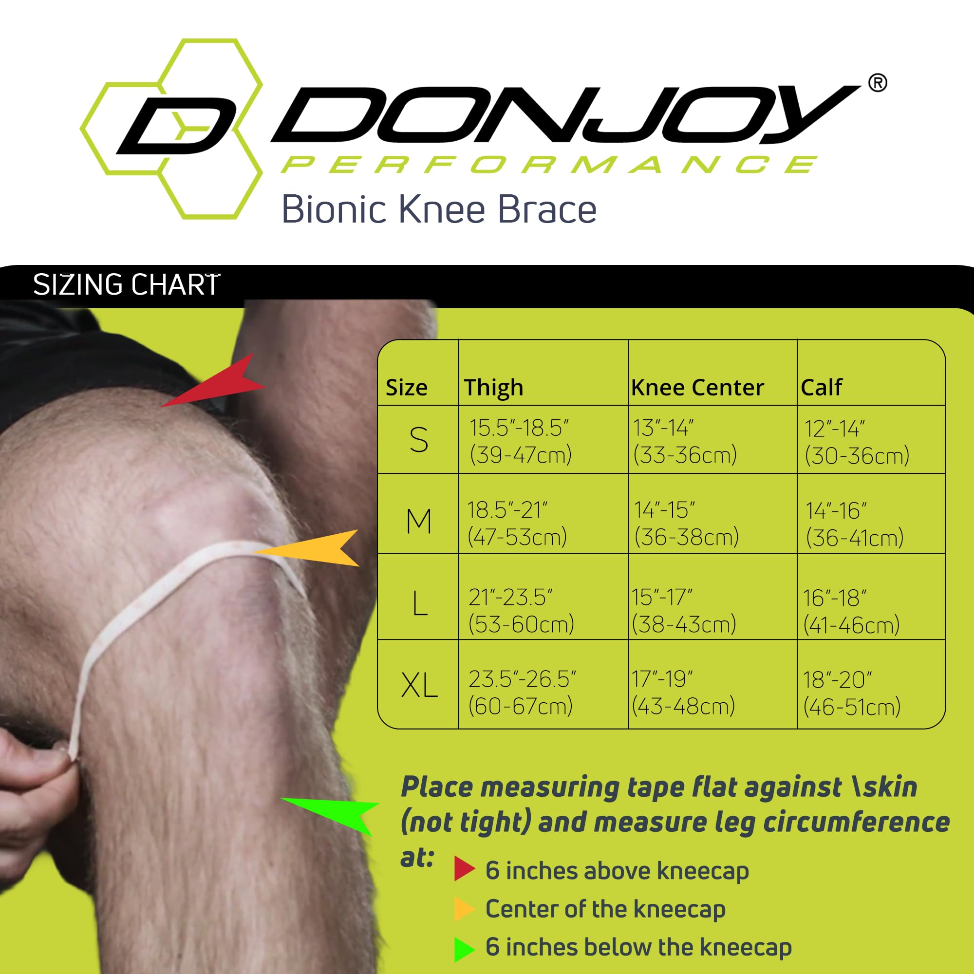 Amazon.co.jp: DonJoy パフォーマンス BIONIC 膝サポートブレース