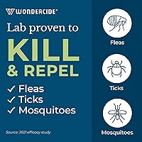 Vista 3 de Wondercide - Spray para pulgas, garrapatas y mosquitos para perros, gatos y el hogar - Asesino, control, prevención, tratamiento - con aceites