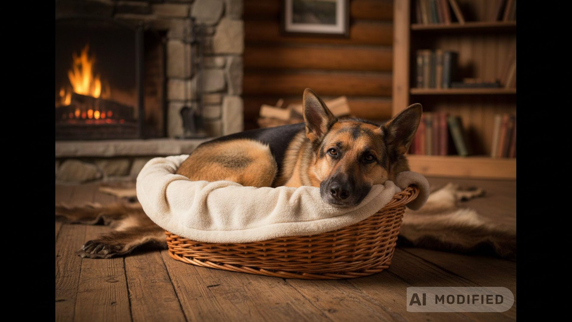 Katzenliege, Korb, Hundeliege, Katzenbett, Hundebett Haustier Sofa Liege Bett aus Weide K5-101 (BTH 63cm/46cm/19cm)