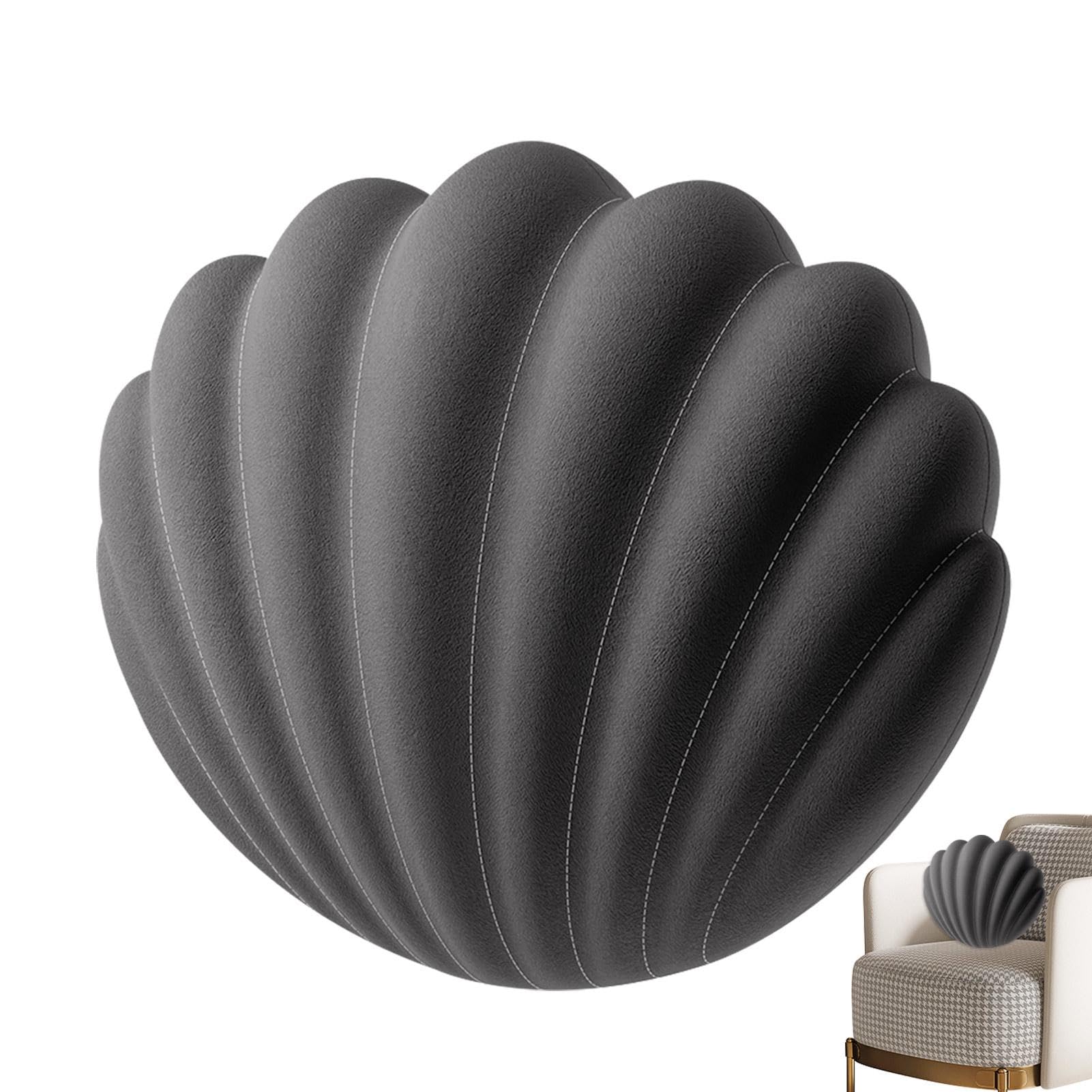 Coussin en peluche en coquillage pour confort en voyage en berline et SUV