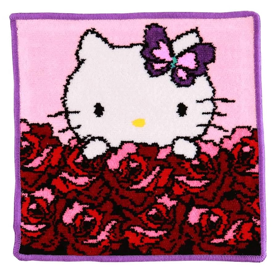 ハローキティ タオルハンガー 薔薇 ピンク ハローキティ タオルハンガー 薔薇 ピンク