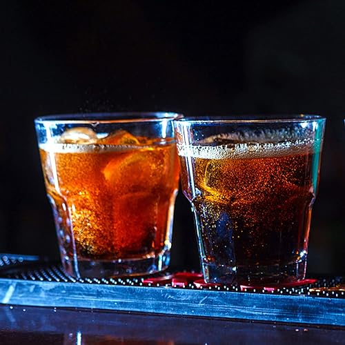 Miniatura 4 de Rock Bar - Vasos apilables para bebidas – Juego de 8 vasos para bebidas aptas para lavavajillas, para refrescos, jugo, leche, coque, cerveza,