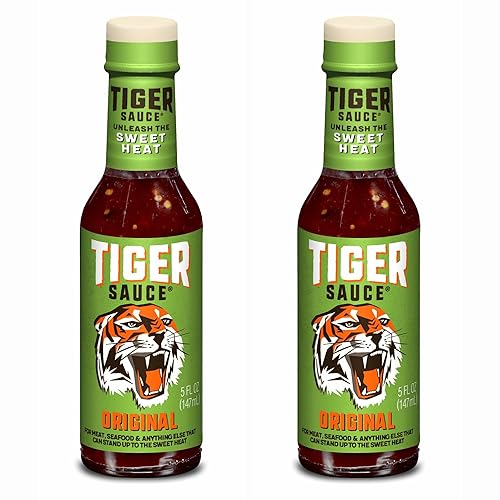Vista 44 de Paquete de 2 condimentos de salsa de tigre y tigre, una salsa de tigre de 5 onzas y un condimento de tigre de 5.5 onzas
