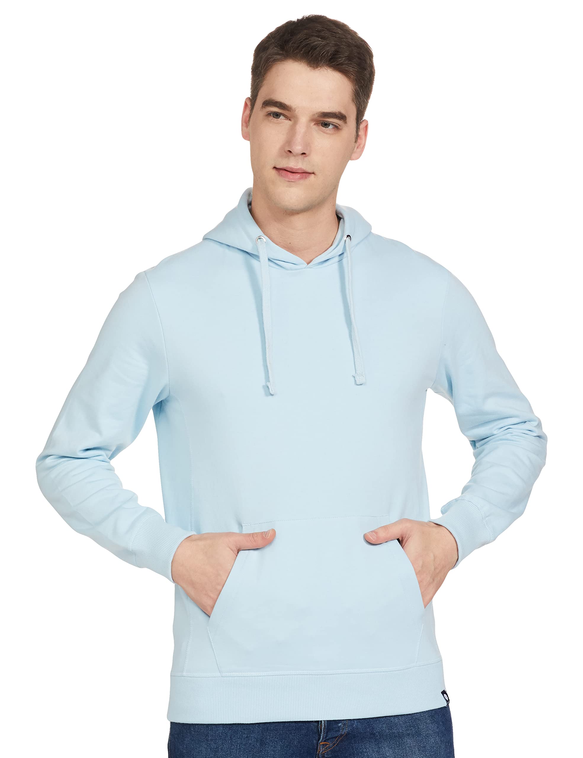 Men Cotton Rich Light Weight Crew Neck Sweatshirt (Regular Fit)-image-46