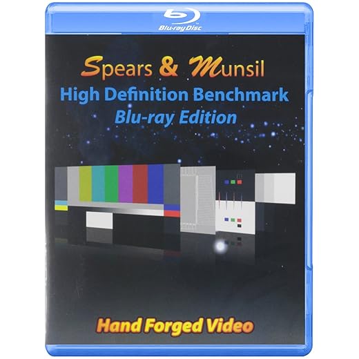 Spears and Munsil High-Definition Benchmark Blu-ray