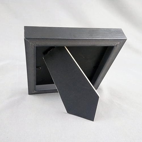 Vista 5 de Portarretratos negros de 4 x 4 pulgadas, marco de collage de fotos, colección de marcos de Instagram para smartphones. Marcos cuadrados pequeños