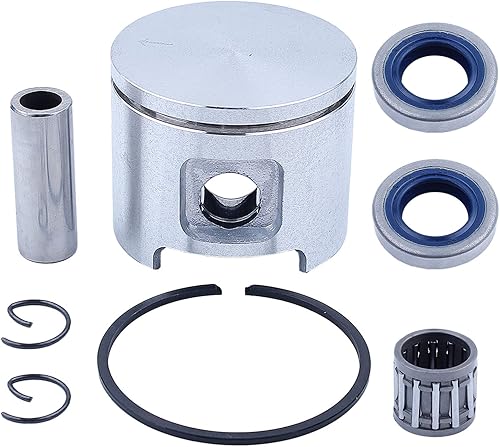 Miniatura 3 de Para Husqvarna 61 para Jonsered 630 para motosierra, kit de pistón de 1.890 in, 503517401, 503260204