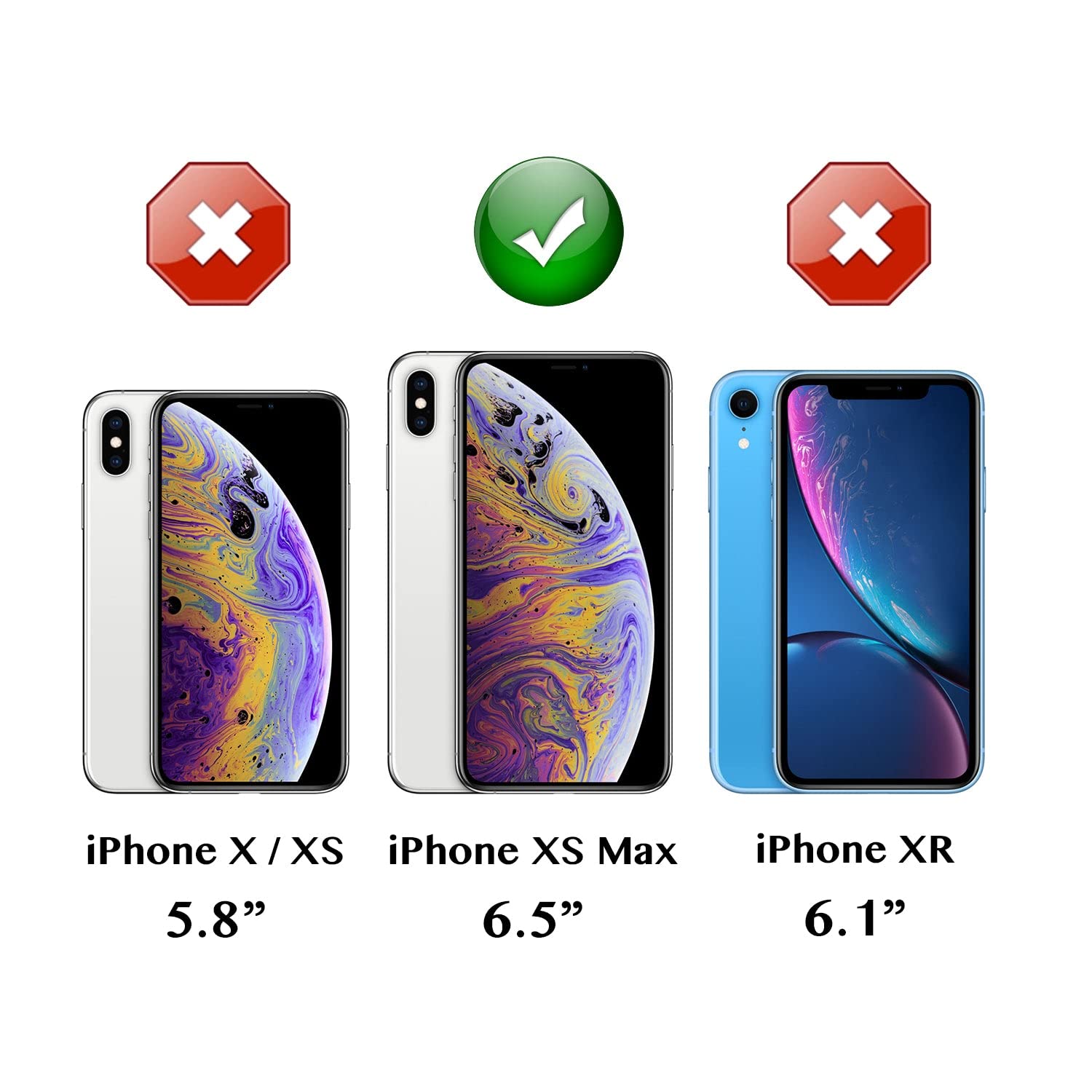 R Repuesto De Funda Con Clip De Cinturón Para IPhone X/XS/XR/XS
