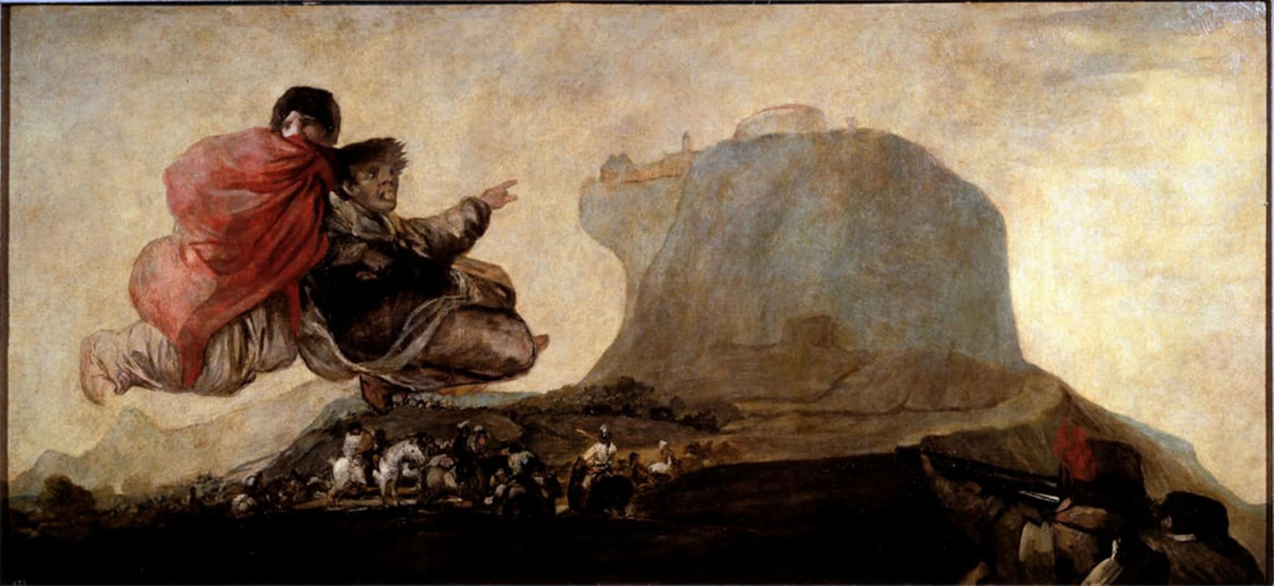 Peinture Poster Impression Tableaux Asmodée Goya graffiti urbain 60x90 - 5
