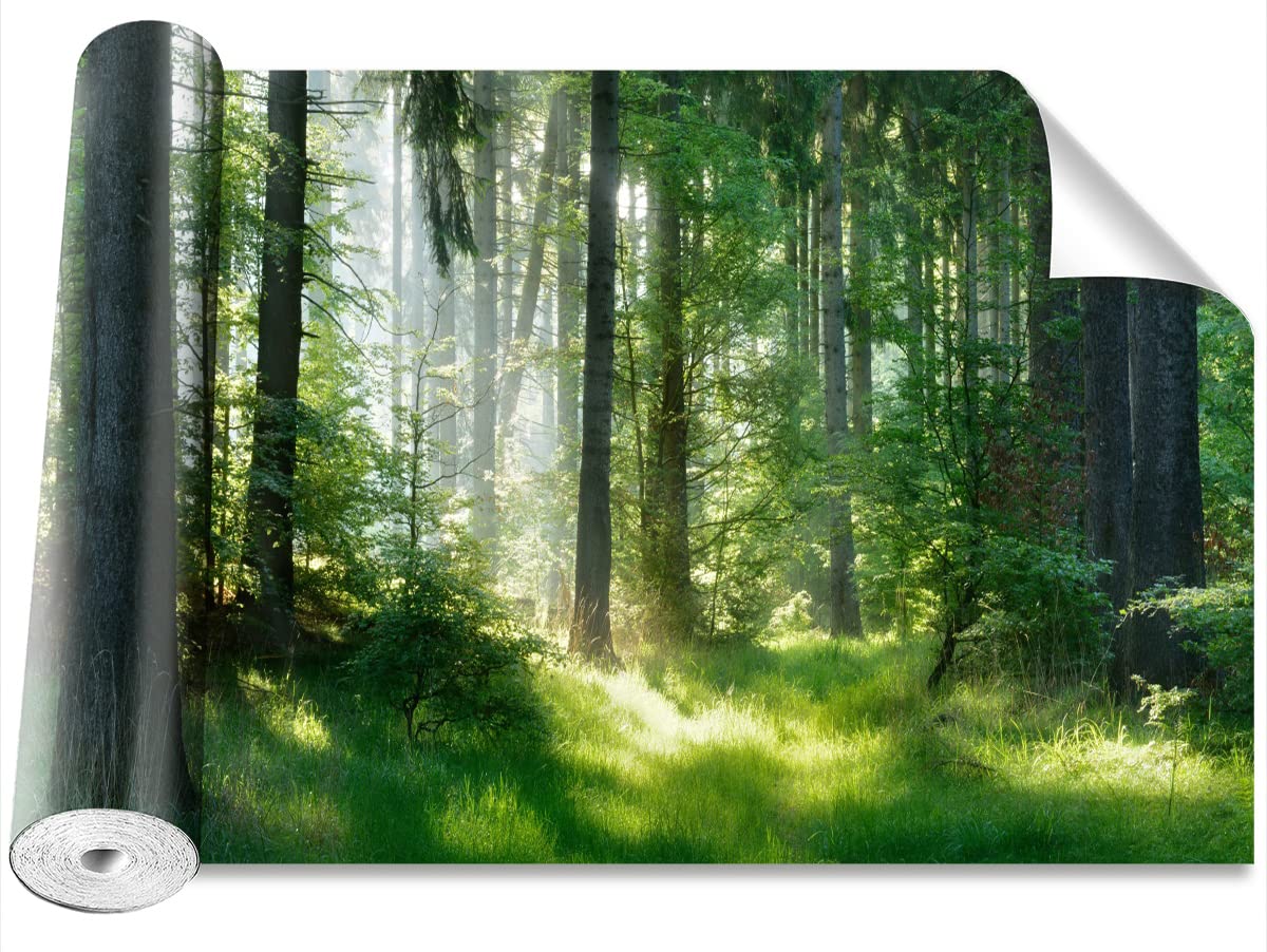 Papier peint camouflage Tulup 104x70cm pour masquer les imperfections et décorer vos murs