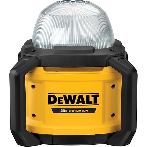 DEWALT 20V MAX LED Work Light, Compact and Portable, Weather and Dust Resistant, Cordless (DCL074)