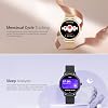 Blackview Smart Watches para Mujer (Contestar/Hacer Llamadas), Reloj Fitness HD de 1.26'' con Voz IA/Ritmo Cardíaco/SpO2/Monitor de Sueño/2 Correas, 100+ Modos Deportivos, Smartwatch IP68 Resistente al Agua para Android/iPhone 7