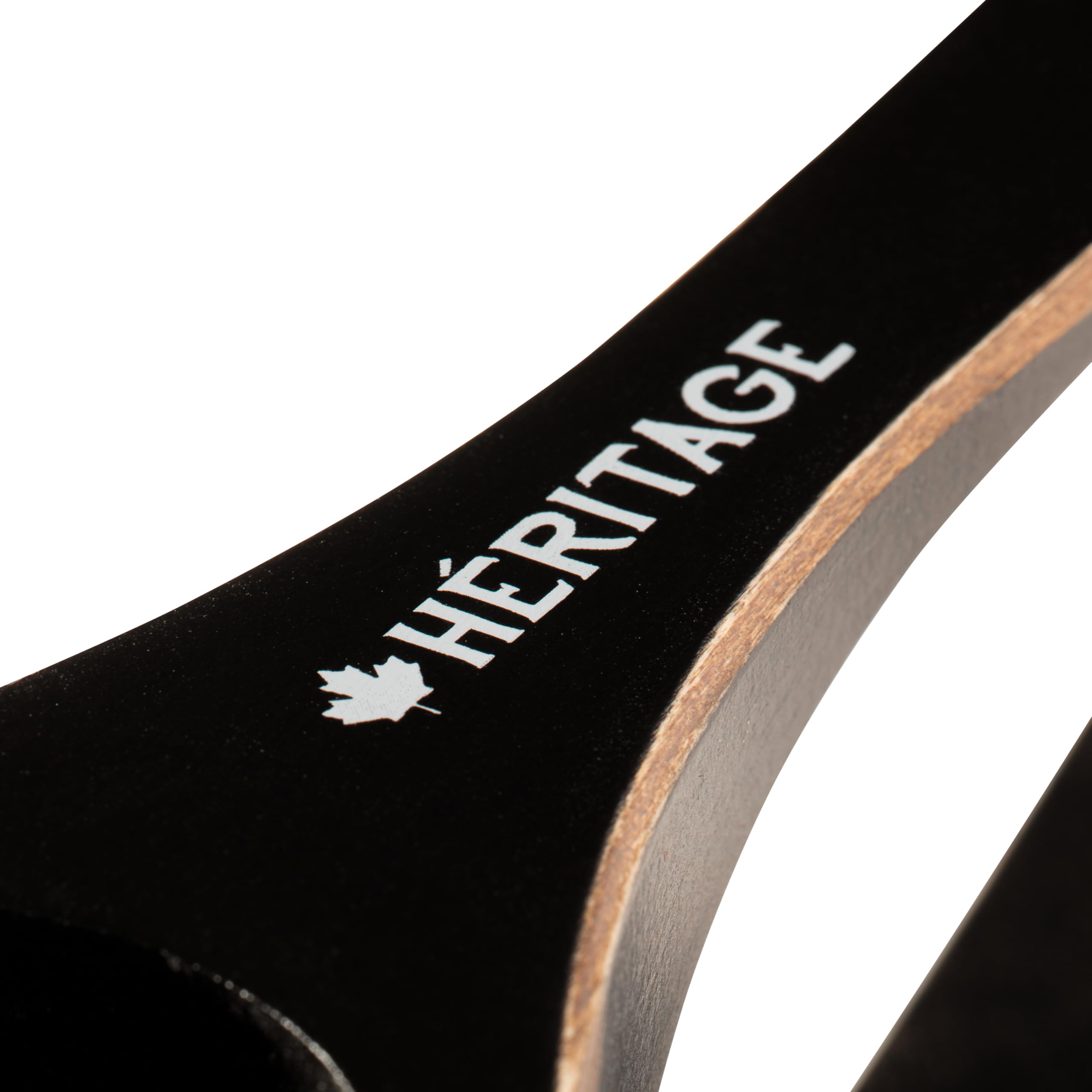 Heritage Musical Spoons Instrumento de percusión, madera de arce canadiense hecha a mano, sonido popular de madera natural, gran regalo para todas las edades con cualquier experiencia musical, grande,