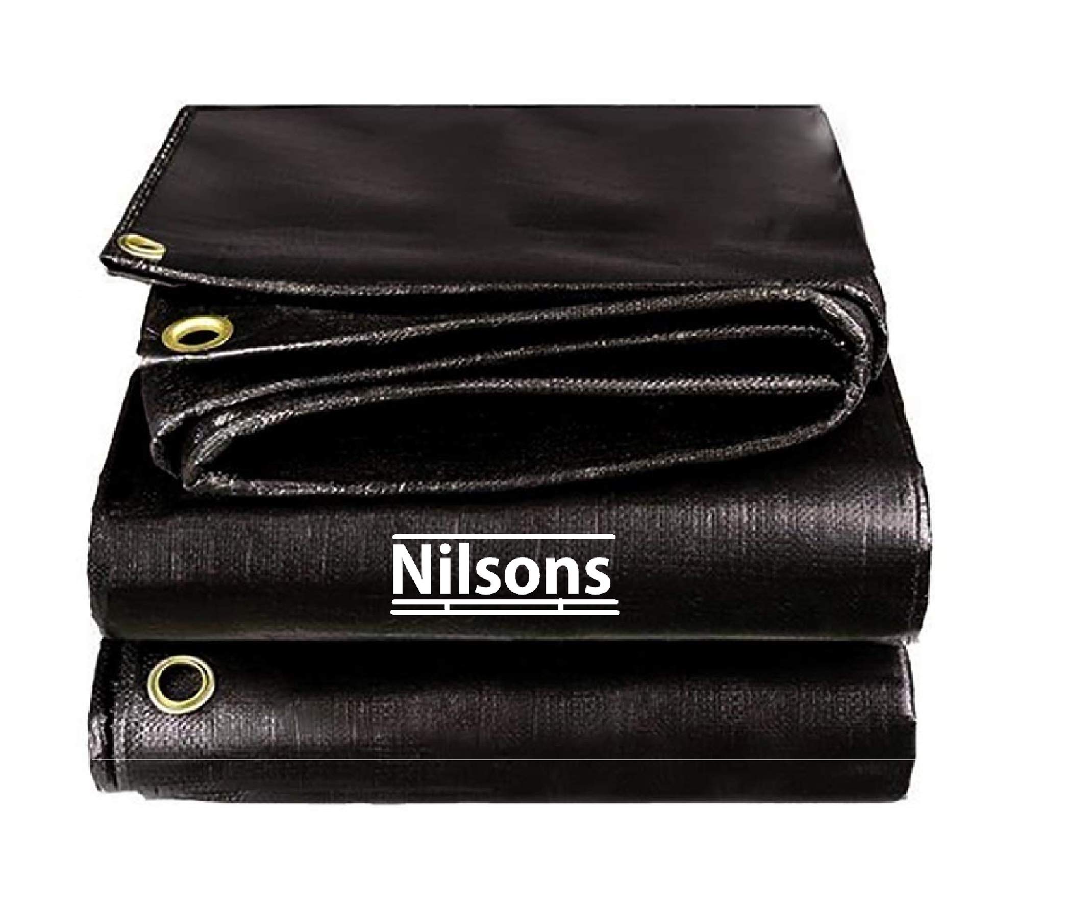 nilsons ® Plastic Waterproof Pure Virgin UV Treated 170 GSM Heavy Duty Tadpatri Tarpaulin Sheets (Black, 12 X 12) (B08HVGSWNN) Amazon Price History, Amazon Price Tracker