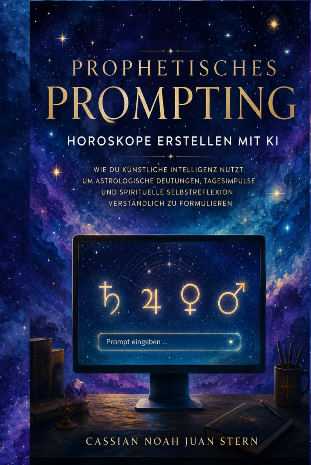 Prophetisches Prompting Horoskope erstellen mit KI: Wie du künstliche Intelligenz nutzt, um astrologische Deutungen, Tagesimpulse, Geburtshoroskope ... zu formulieren (KI für moderne Esoteriker)