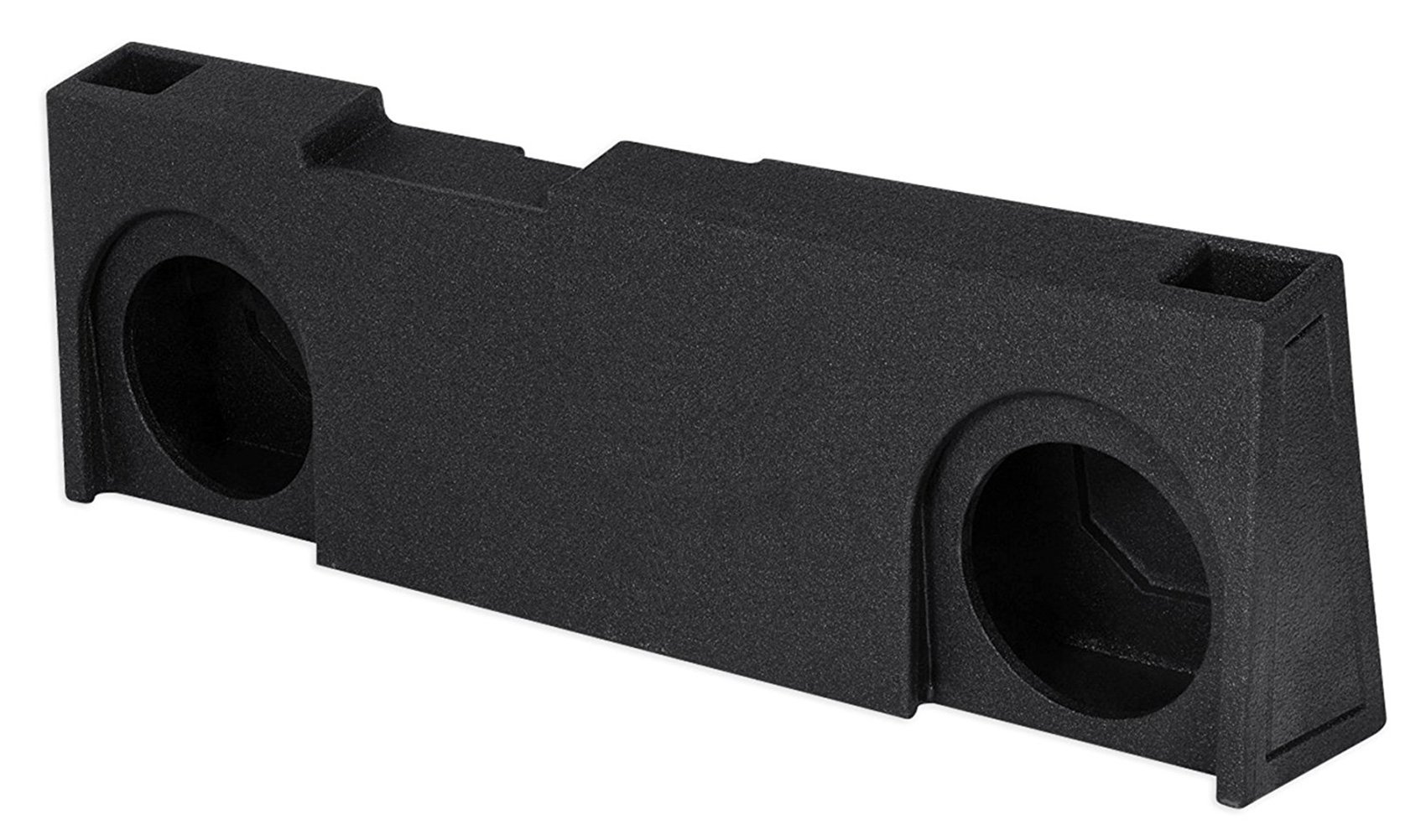 Salamander Designs Chameleon Collection Chicago 217 SE Subwoofer Enclosure AV Cabinet (Textured Black Oak with Black Glass Top)