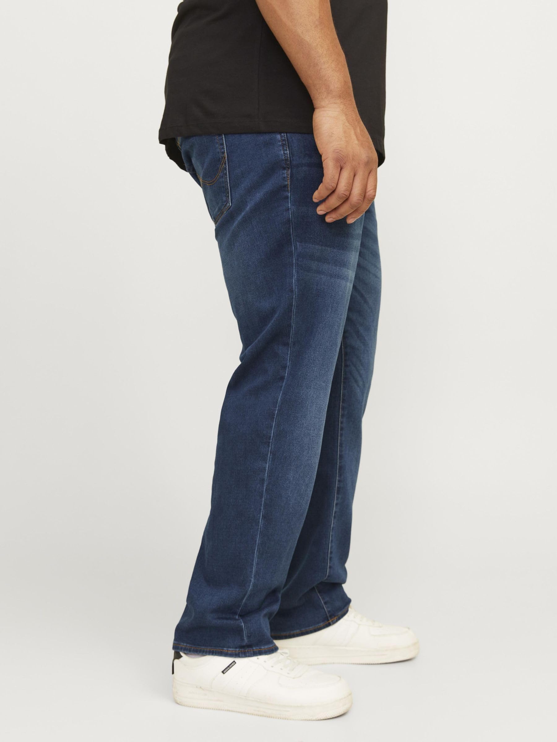 JACK & JONES Jjimike Jjicon I.k. Sq 026 Pls - Dżins Mężczyźni