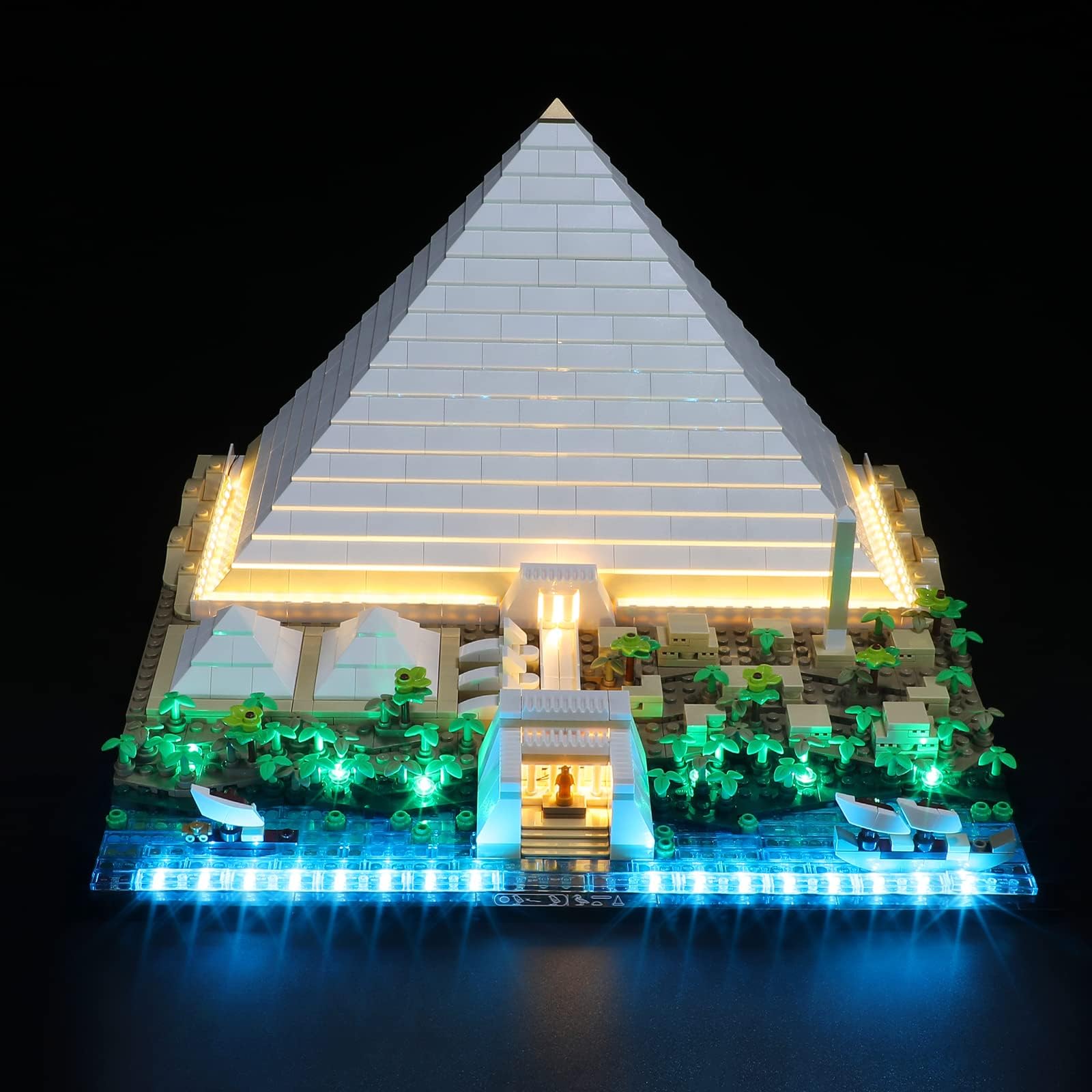 Lightailing Light for Lego-21058 Great Pyramid of Giza - Led Lighting Kit Compatible with Lego Building Blocks Model - NOT Included The Model Set