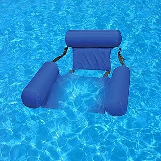 cdbz Inflatable Pool Float Lounge Water Chair,Inflatable Swimming Floating Chair,Portable Swimming Pools Hammock Lounge Chair Water Inflatable Floating Bed Sofa