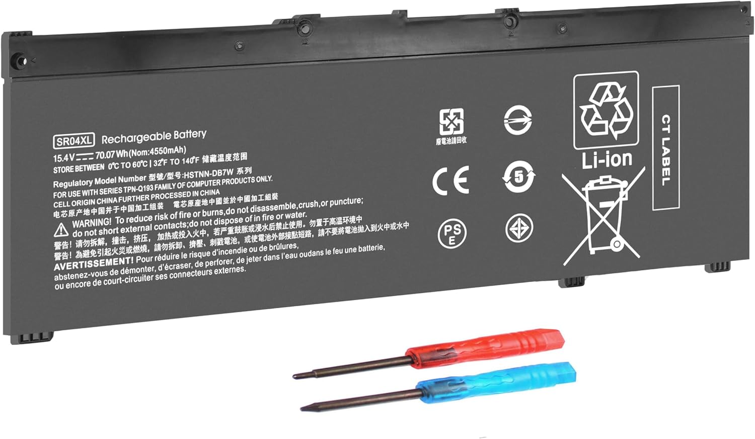 SR04XL SR03XL Replacement hp Omen 15-dc Laptop Battery for HP Omen 15-dc0xxx 15-dc1xxx 15-cx0xxx 15-ce0xx 15-cb0xx Gaming PC Computer 15-dc1058wm 15-dc0006la 15-cx 15-dc0051nr 15-ce011dx Batteries.