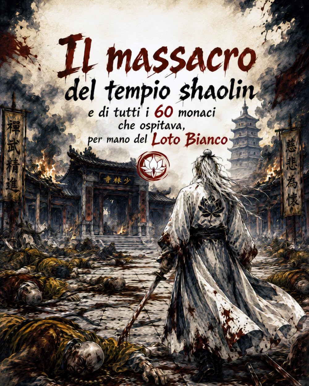 Il massacro del tempio shaolin e di tutti i 60 monaci che ospitava, per mano del Loto Bianco: La leggenda di Pai Mei