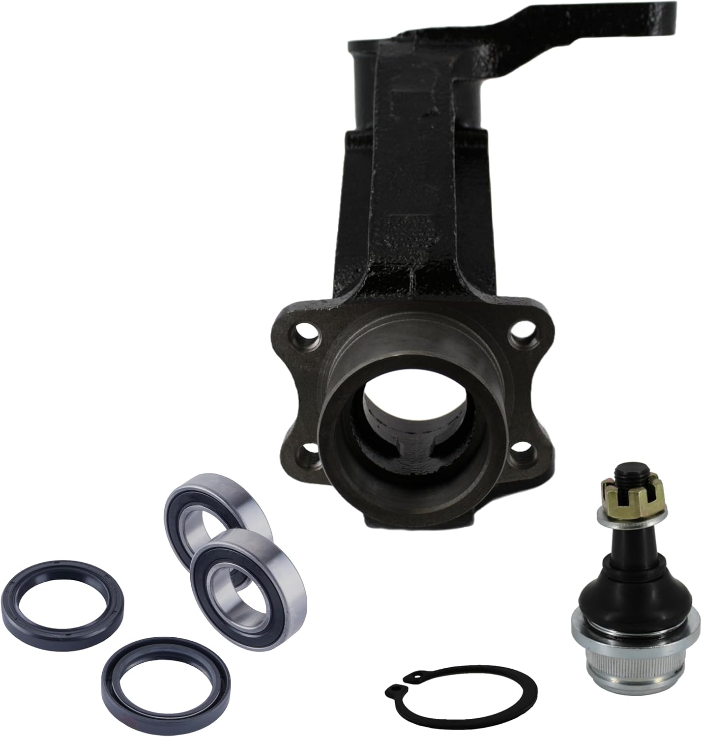 East Lake Axle Front Left Knuckle Assembly Kit for Kawasaki Mule 2500/2510 / 2520/3000 / 3010/3020 / 4000/4010