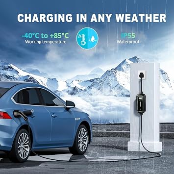 EV Charger Cable Type 2 Pin 3kW/8.6M/6A-13A/1-Phase