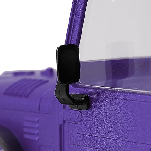 Miniatura 20 de INJORA 3.07 oz IR40 Carrocería de camión con jaula de tubo para 1/18 TRX4M Defender Bronco Upgrade Parte(Azul)