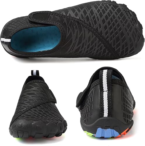 Miniatura 2 de Zapatos acuáticos para niños y niñas, suela ligera y cómoda, fácil de caminar, calzado acuático y deportivo antideslizante (tallas ToddlerLittle