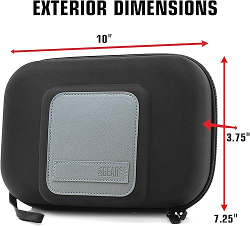 Miniatura 5 de USA GEAR Bolsa para diabéticos bolsa de viaje para diabéticos kit de insulina con 3 bolsas extraíbles y exterior de carcasa dura compatible con