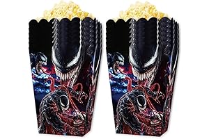 Venom Party Supplies: 12 Pack Venom Popcorn Boxes for a Spooky Soiree
