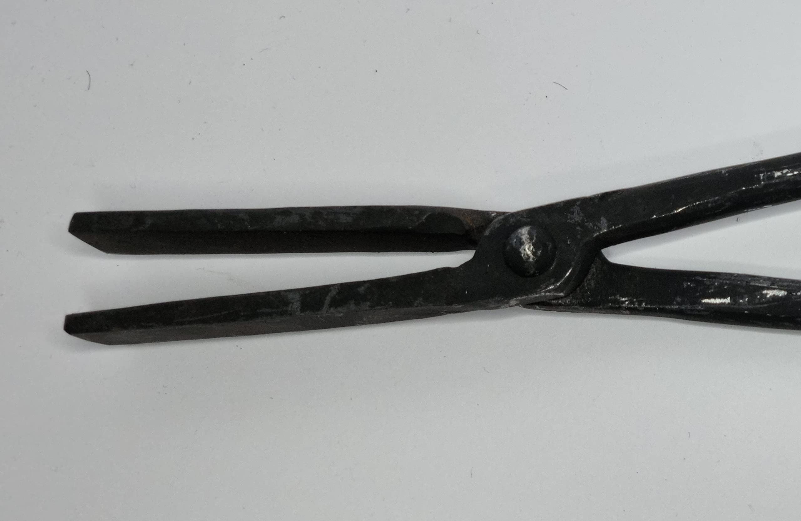 Gießerzangen, Tiegelzange und Flachzangen 70-120mm Maullänge, 180-380mm Grifflänge (90x260 (Maullänge x Grifflänge))