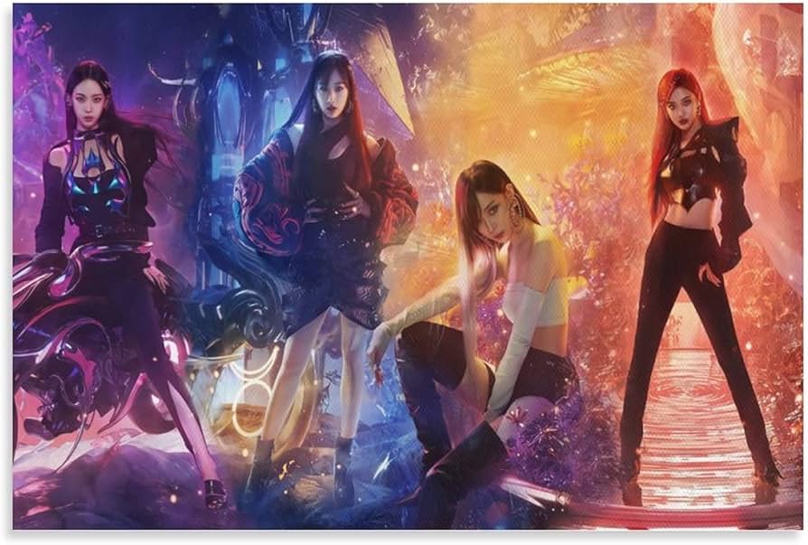 K-POP　aespa ミュージシャンポスター　アイドルポスター　A1 K-POP aespa ミュージシャンポスター アイドルポスター A1 Amazon.co