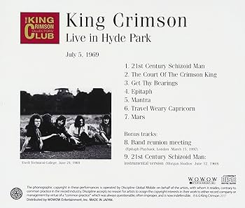 The Collectors' King Crimson Vol.2〜7 Discipline / King Crimson – The Collectable King Crimson