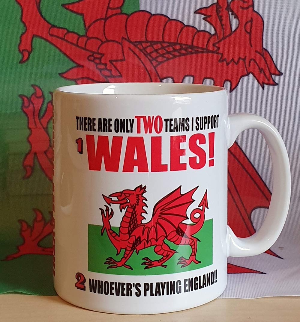 Welsh Fan! 2 Teams I support - WALES! mug