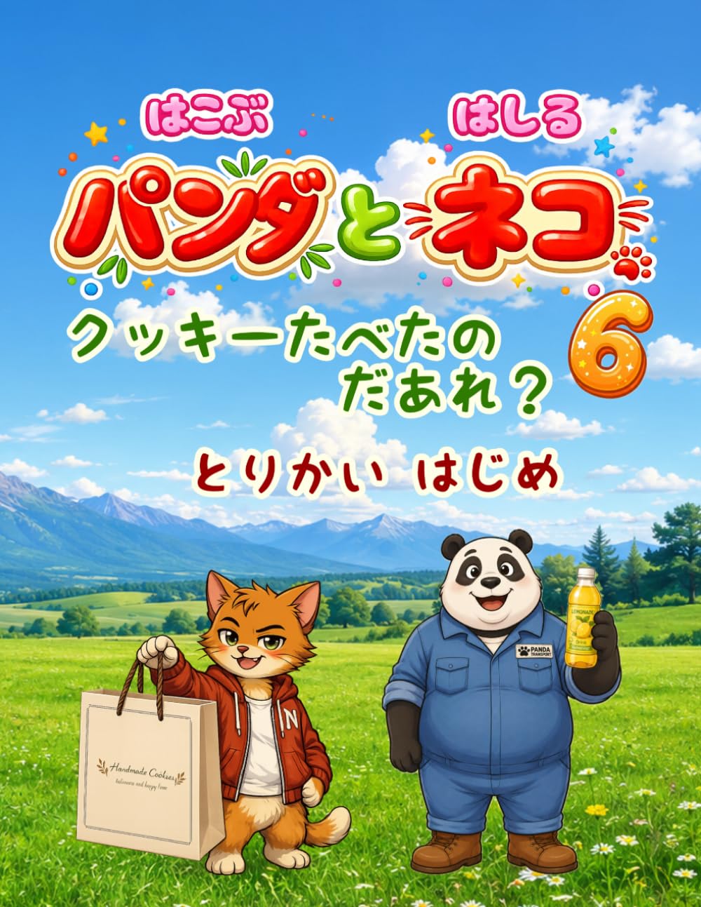 はこぶパンダとはしるネコ ６: クッキーたべたの だあれ？