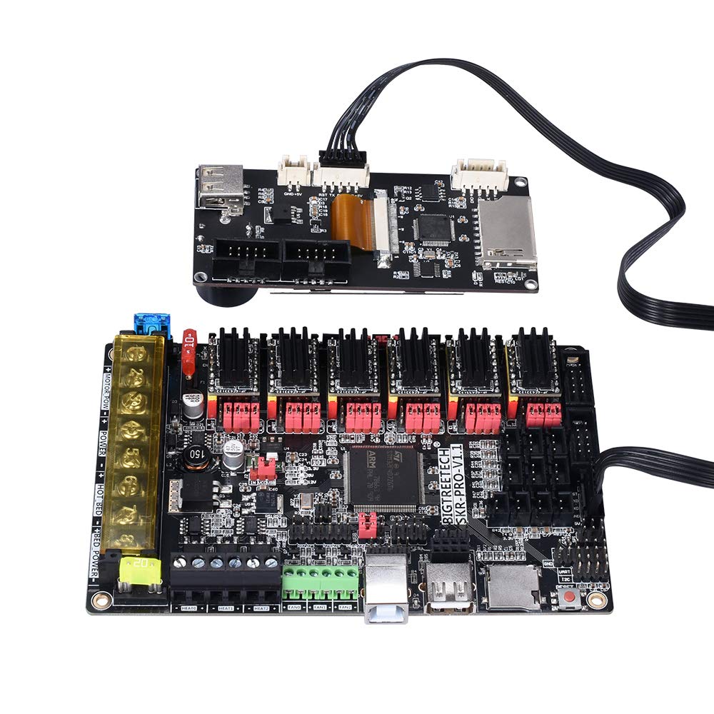 KINGPRINT TMC5160 v1.3 silnik krokowy bezgłośny sterownik wsparcie SPI z radiatorem do drukarki 3D (4 sztuki)
