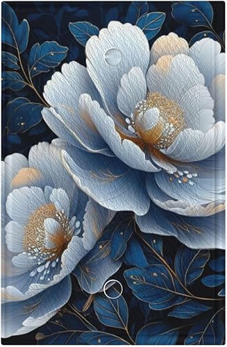 Miniatura 61 de Cubiertas Decorativas de Arte para Interruptores de Luz, Hojas de Otoño, Placa de Pared de Palanca Individual, Cubierta Decorativa de Interruptor,