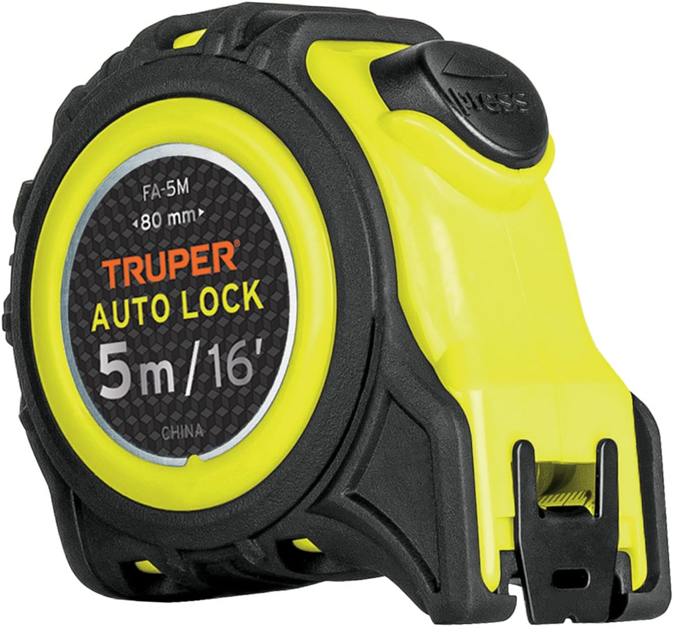 Flexómetro Auto Lock, 5 m, belt 19 mm