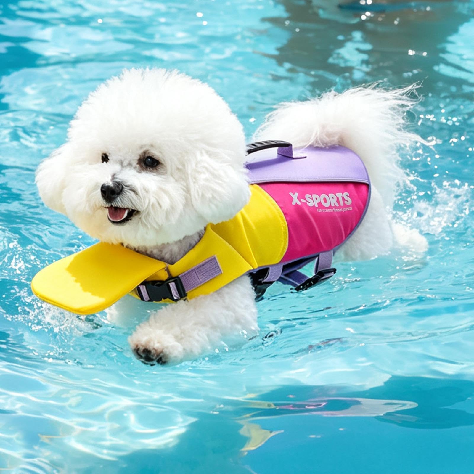 Gilet Flottant Pour Chien Maillot Bain Sécurité Haute Flottabilité