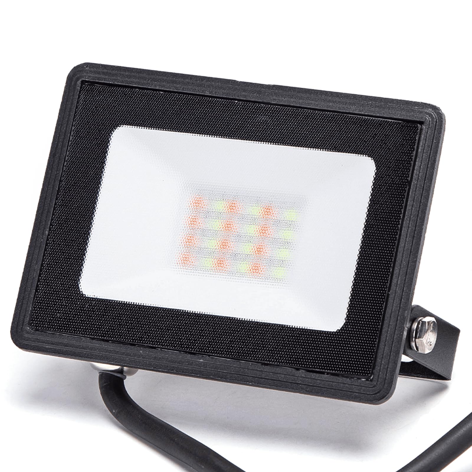 Blendend White Rgb Led Spotlight Black 20W