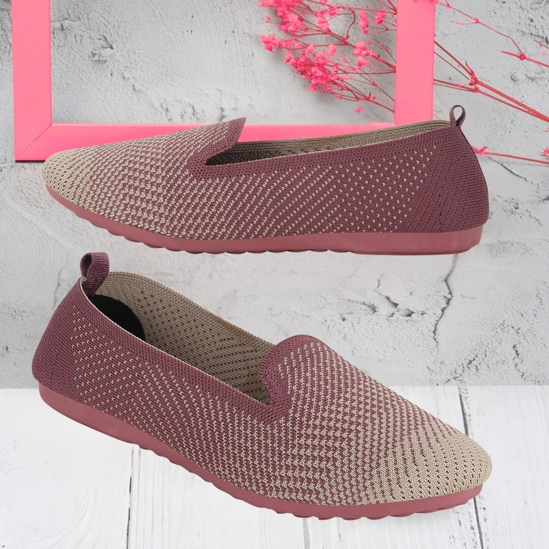 Trending Casual Bellies for Women (Pink)