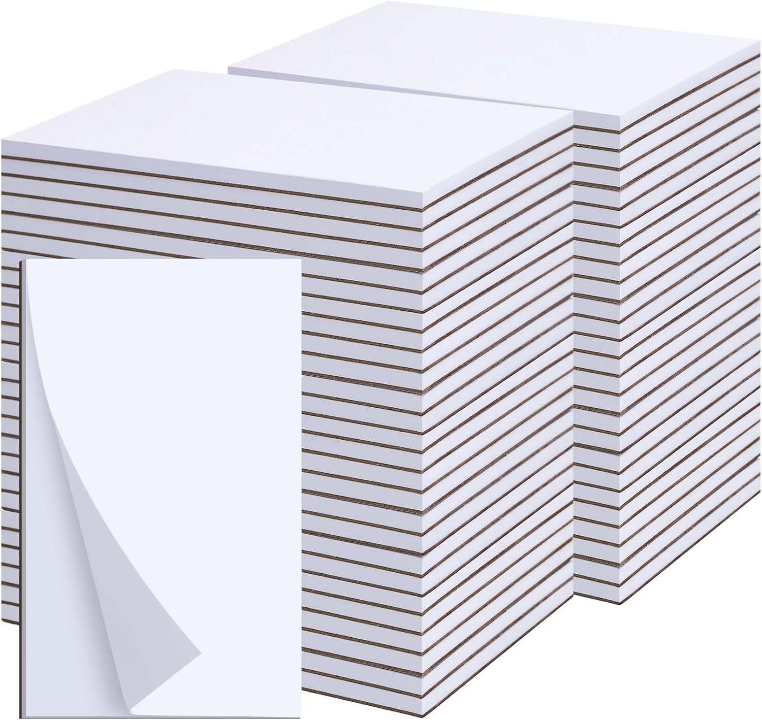 48 Pack Legal Pads Bulk,5 x 8 Inch Yellow Notepad, Note Pads College Ruled Perforated Memo Pad for Work Study Daily Note Taking List, Lined Writing Pads Memo Refills Notepads for Office Home School